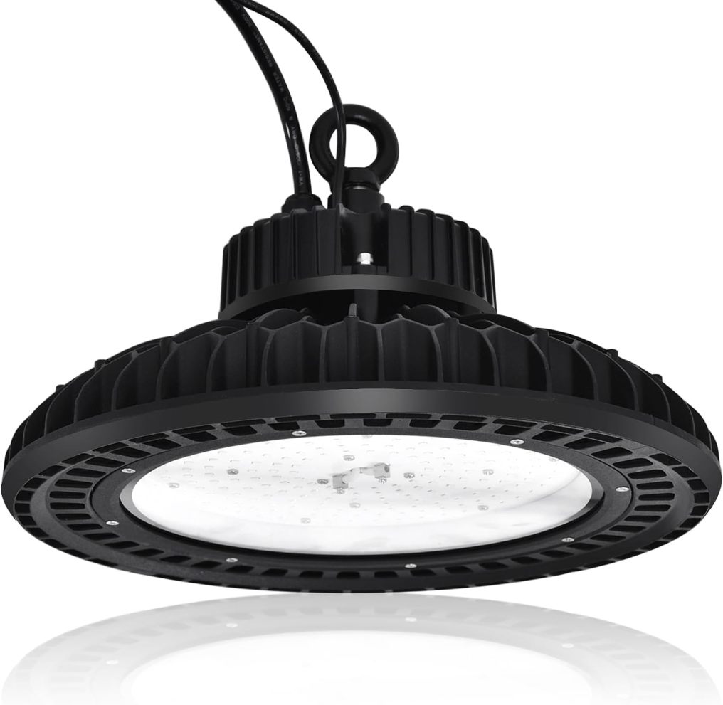 ARLIME 150W LED High Bay Light, 22500LM 5000K Bright Daylight for Warehouse Factory Garage