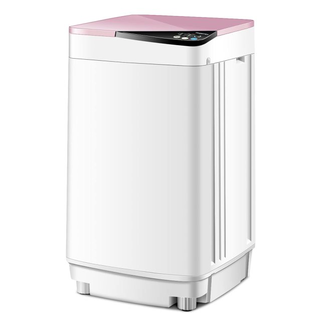ARLIME Portable Washing Machine, ARLIME Compact Mini Full-Automatic Laundry 2-In -1 Washer & Spin Dryer 7.7lbs Capacity