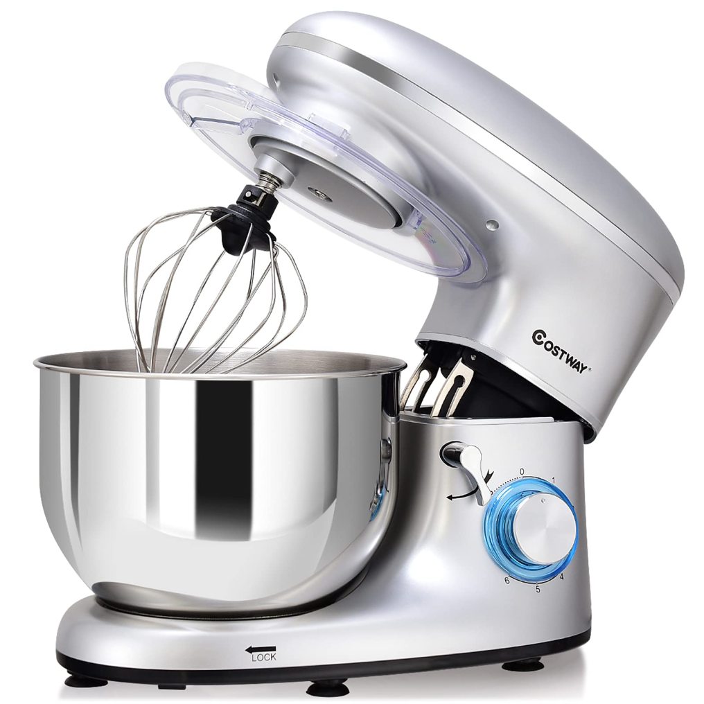 ARLIME Stand Mixer, 660W 6-Speed Tilt-Head Food Stand Mixers with 6.5 Qt. Stainless Steel Bowl