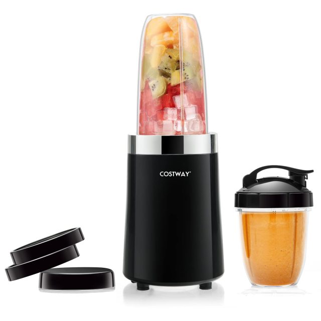 ARLIME Nutri Blender, 1000 Watt Base for Juices, Shakes & Smoothies Personal Blender, Black