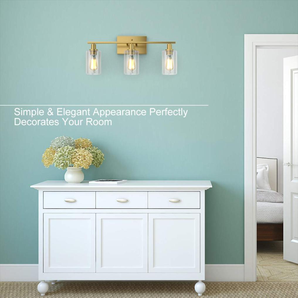 ARLIME 3-Light Bathroom Vanity Light Fixtures