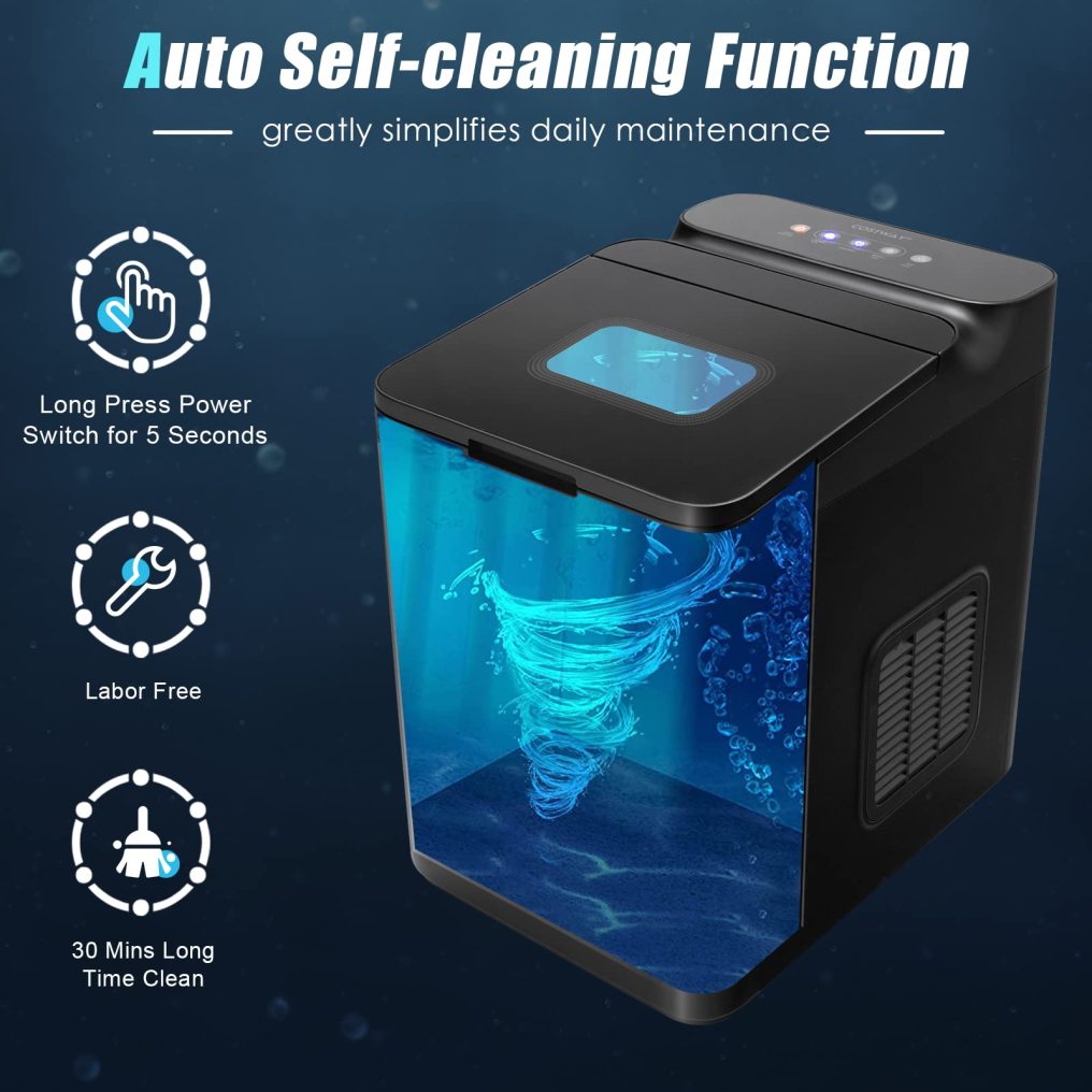 Portable Ice Maker, ARLIME Countertop Ice Cube Maker