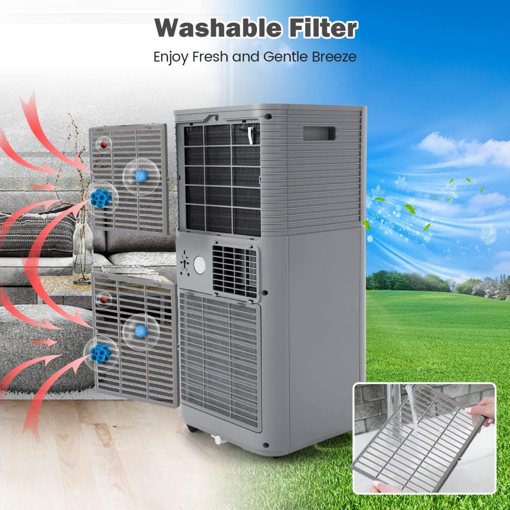 ARLIME 8000 BTU Portable Air Conditioners, Air Unit Cools up to 230 sq. ft.
