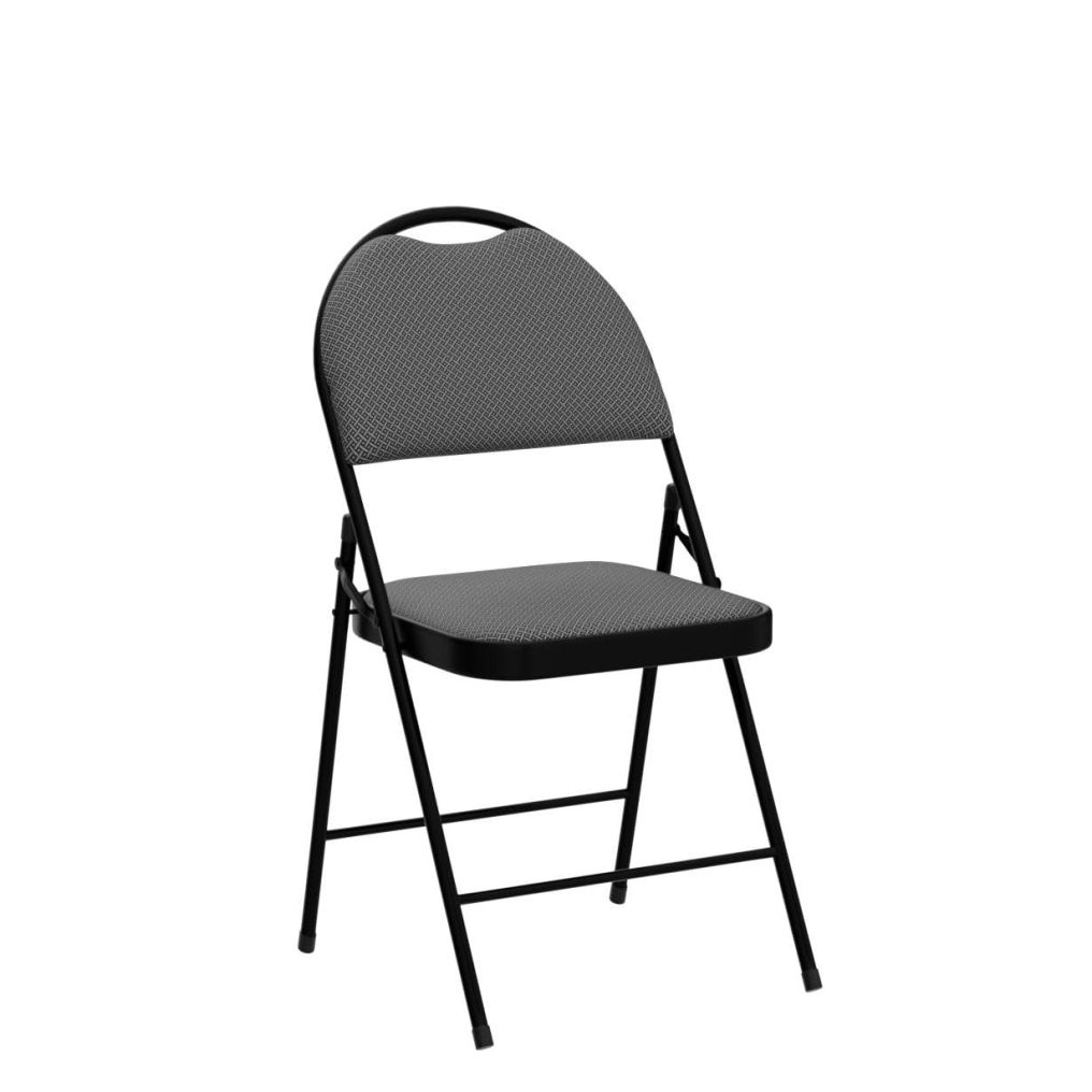ARLIME 6 PCS Folding Chairs w/Padded Seats, Padded Folding Chair w/Handle Hole, Upholstered Seat