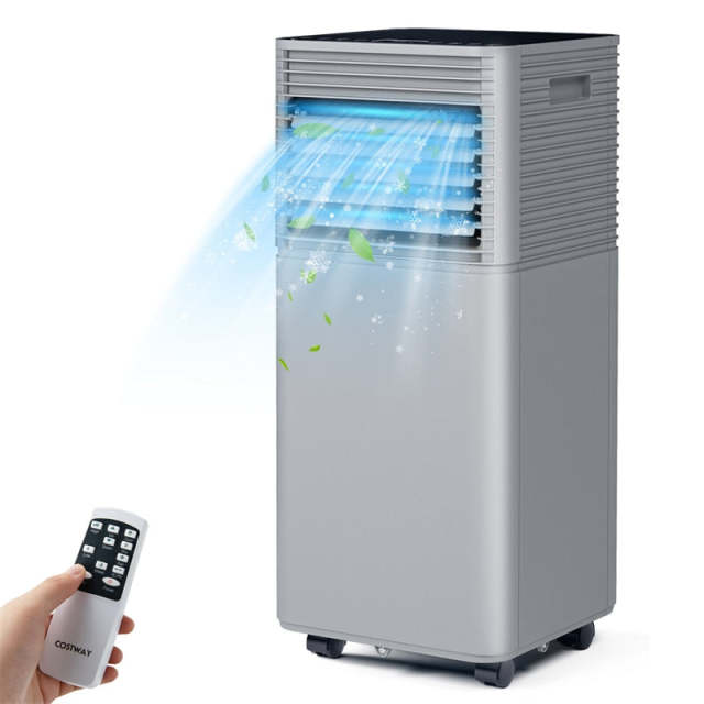8000 BTU Portable Air Conditioner, 3-in-1 AC Unit Cools 230 sq.ft with Dehumidifier, Fan & Sleep Mode, Remote, Vent Kit for Bedroom, Office