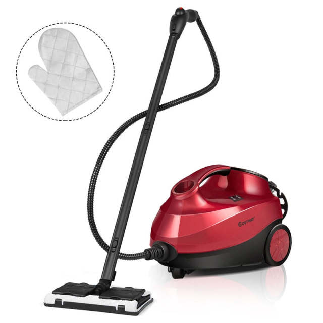 2000W Multipurpose Steam Cleaner Heavy Duty Steam Mop with 19 Accessories & 1.5L Water Tank