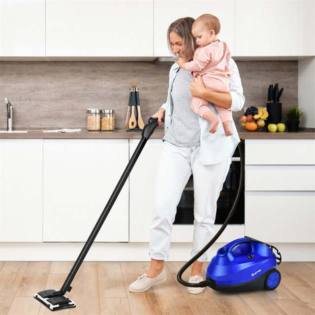 2000W Multipurpose Steam Cleaner Heavy Duty Steam Mop with 19 Accessories & 1.5L Water Tank
