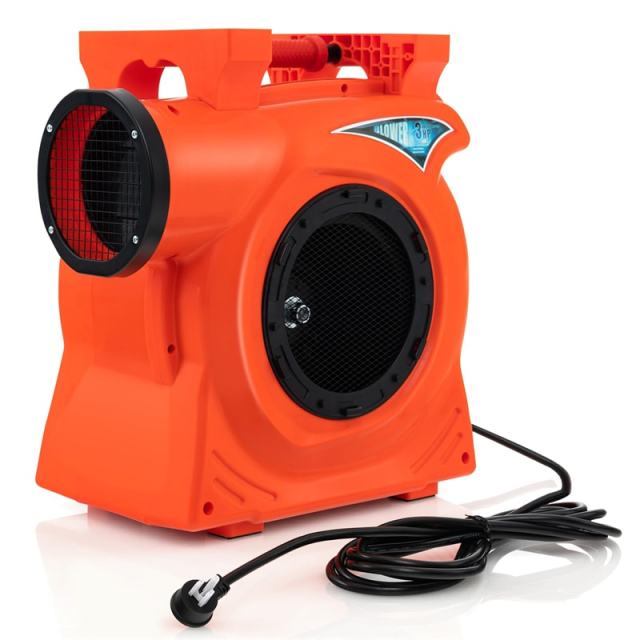Commercial Air Blower 3HP/2200W Bounce House Blower with Handle, Air Blower Pump Fan for Inflatables Water Slide Bouncy Castle & Holiday Decorations