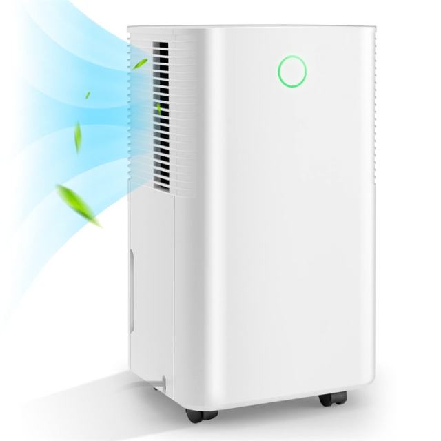 2000 Sq.Ft. 32-Pint Dehumidifier with Drain Hose, Auto Defrost, 3 Working Modes, 24H Timer & Child Lock for Basement, Bedroom, Garage, Office