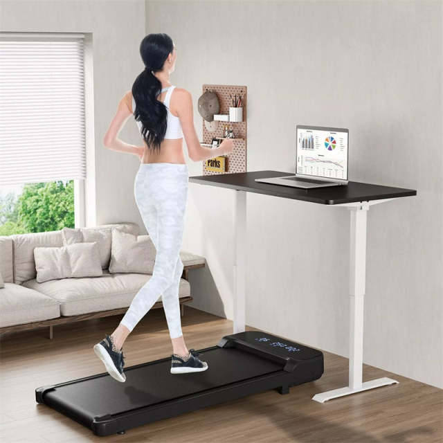 3-in-1 Walking Pad Under Desk Treadmill 2.5HP with Remote, LED Display & 3 Countdown Modes, Portable Compact Jogging Machine for Home/Office