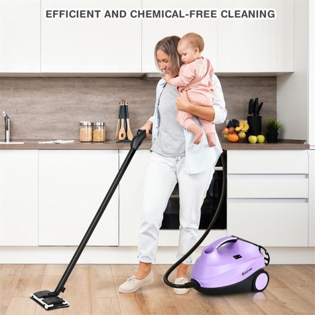 2000W Multipurpose Steam Cleaner Heavy Duty Steam Mop with 19 Accessories & 1.5L Water Tank