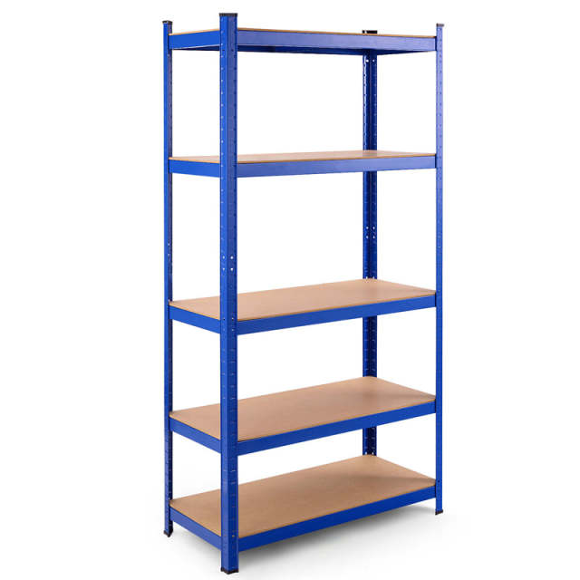 5-Tier Heavy Duty Shelving Unit, 72" Adjustable Steel Storage Shelf Boltless Organizer Rack for Garage Warehouse Home Pantry, 2925LBS Capacity