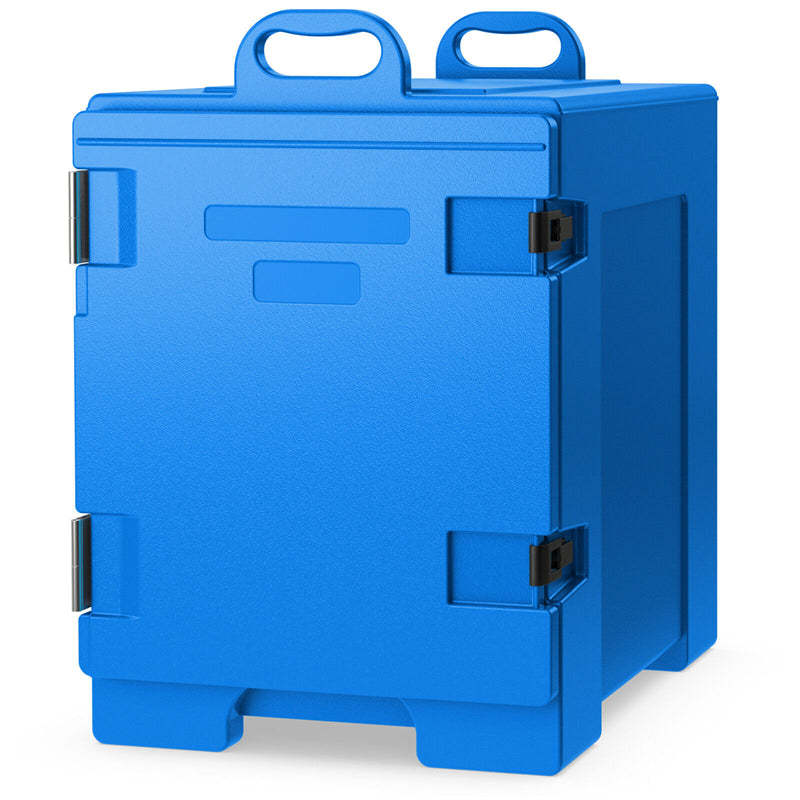 81 Quart End-Loading Insulated Food Pan Carrier Food-Grade LLDPE Material Portable Food Warmer for 5 Full-Size Pans