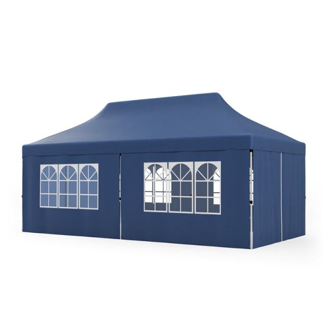 10x20FT Pop Up Canopy with 6 Removable Sidewalls & Carry Bag, UPF50+ Instant Setup Outdoor Canopy Tent for Weddings, Parties, Backyard & Beach