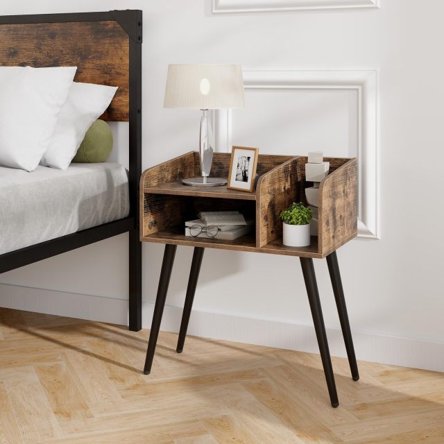 KOMFOTT Nightstand with Open Shelves（1/2）