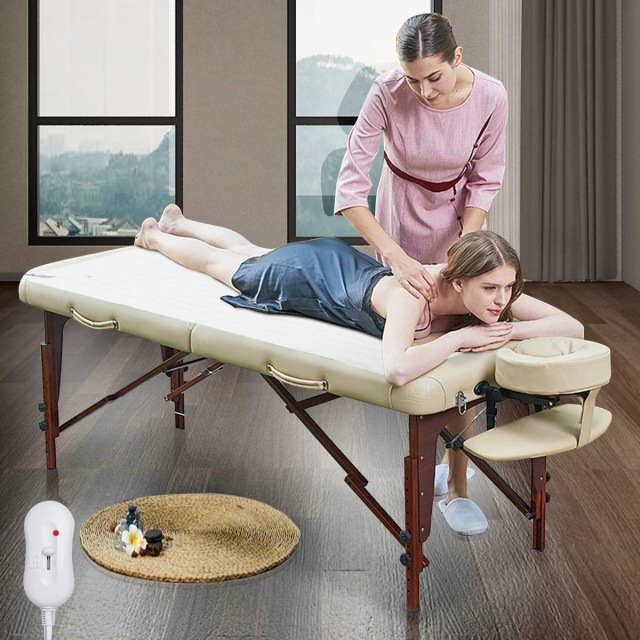 KOMFOTT Spa Table Heating Pad with 3 Heat Settings, Auto Overheat Protection