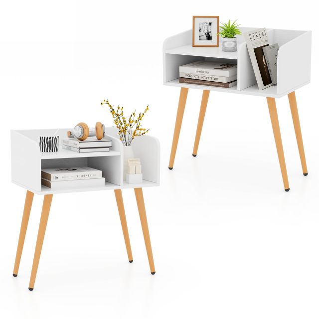 KOMFOTT Nightstand with Open Shelves（1/2）