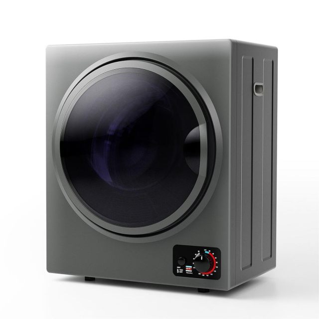 ARLIME Compact Laundry Dryer, Portable Clothes Dryers W/4 Automatic Drying Mode, Small Electric Laundry Dryer