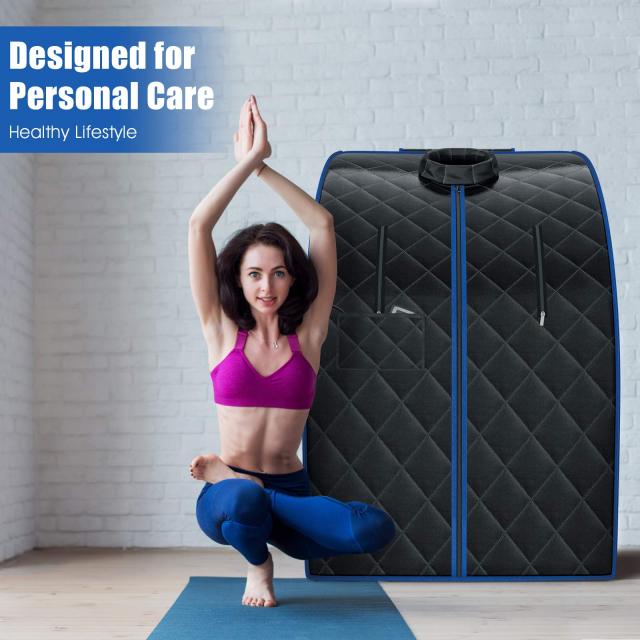 （下架）Portable Personal Far Infrared Sauna with Heating Foot Pad and Chair