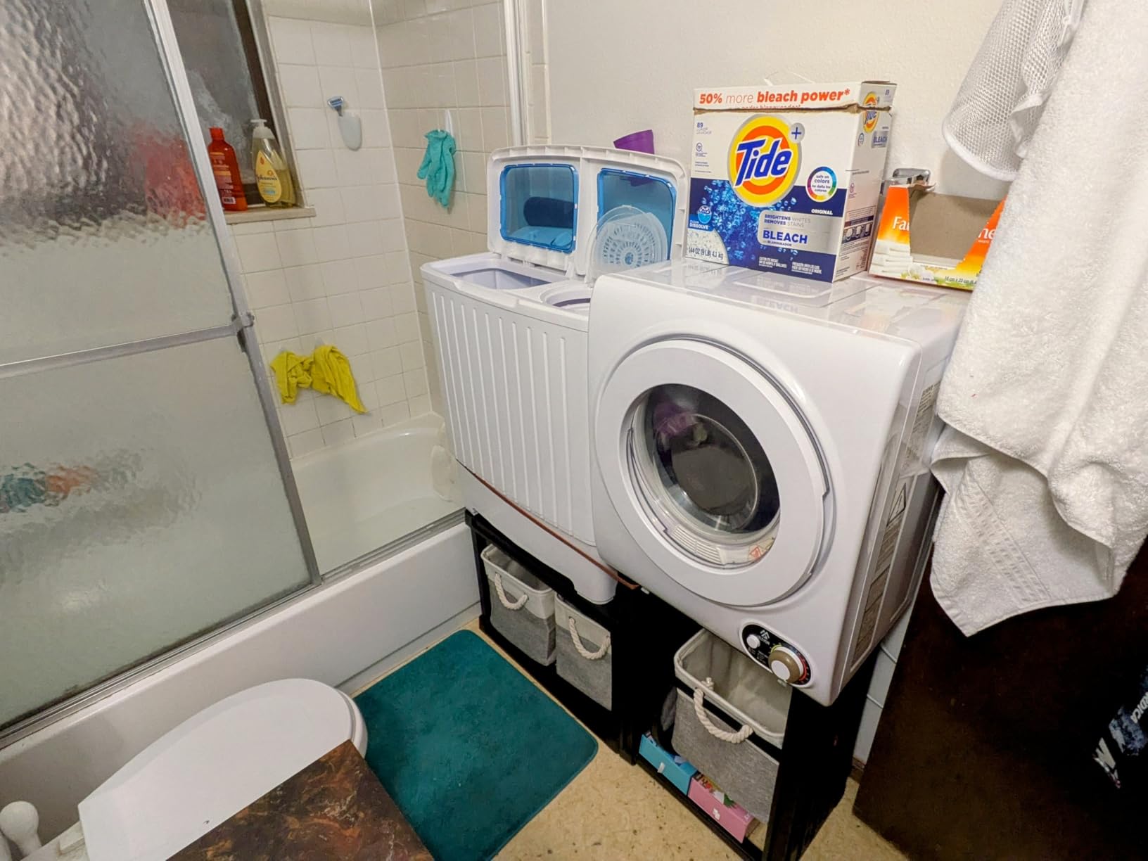 Portable Washing Machine, 15.5 Lbs Semi-Automatic Martinique