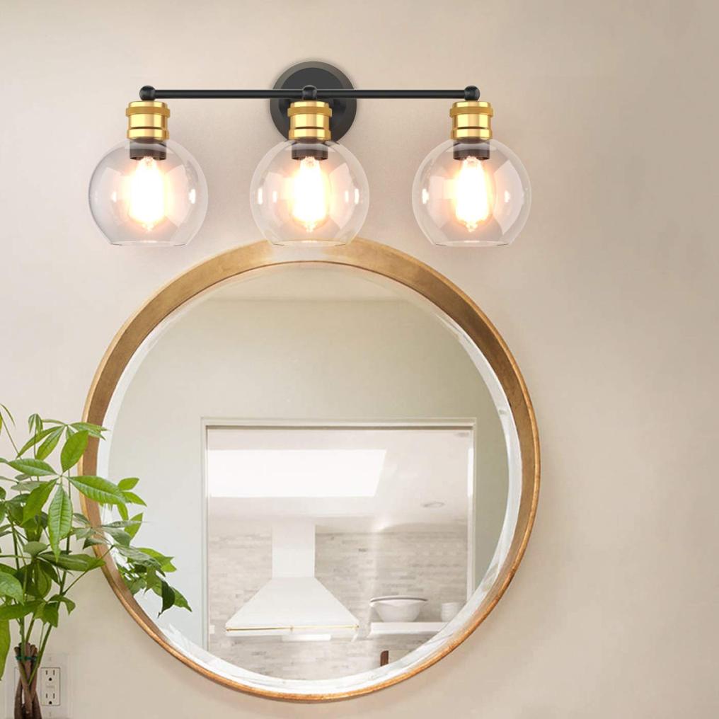 ARLIME Vintage 3 Light Vanity Wall Light