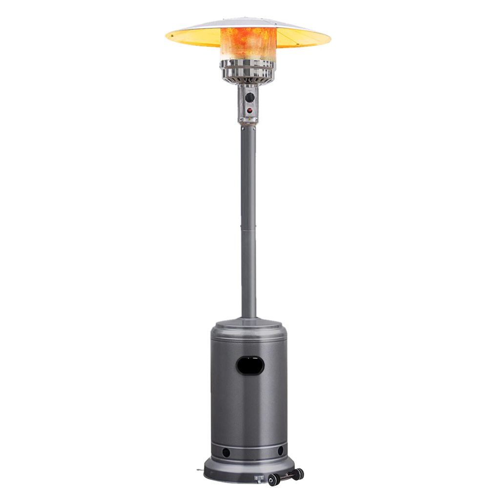 ARLIME Patio Heater Outdoor, 48000 BTU Gas Patio Heater with Trip-over Protection & CSA Certified