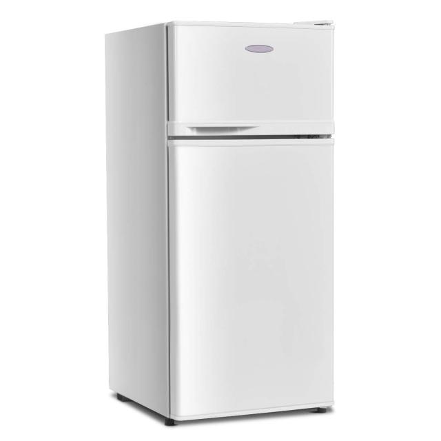 ARLIME Compact Refrigerator, 3.4 Cu. Ft. Classic Fridge with Freezer and Shelves