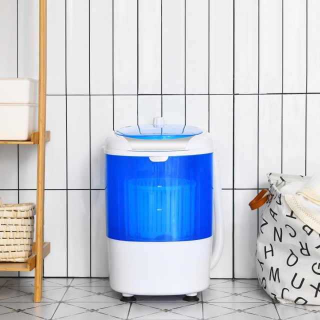 ARLIME Portable Washing Machine, Mini Washer and Dryer Combo w/ 5.5lbs Washing Capacity, Spin Cycle Basket