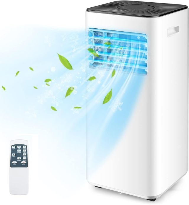ARLIME Portable Air Conditioner 10000BTU( SACC 7000 BTU ), Evaporative Air Cooler, Dehumidifier, Cooling for Room Spaces up to 350 Sq.Ft