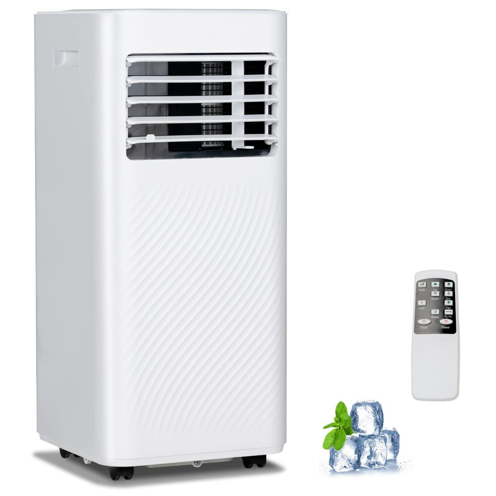 ARLIME Portable Air Conditioner, 10000 BTU AC Unit with Cool, Fan, Dehumidifier & Sleep Mode for Rooms