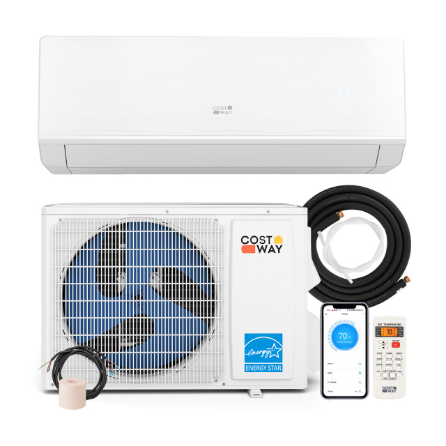 SEERXtreme Series ENERGY STAR Certified 12000 BTU 24 SEER2 208-230V Mini Split Heat Pump Heating at -15°F