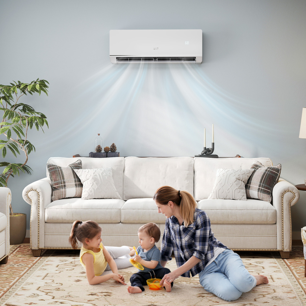 SEERXtreme Series ENERGY STAR Certified 12000 BTU 24 SEER2 115V Mini Split Heat Pump Heating at -15°F