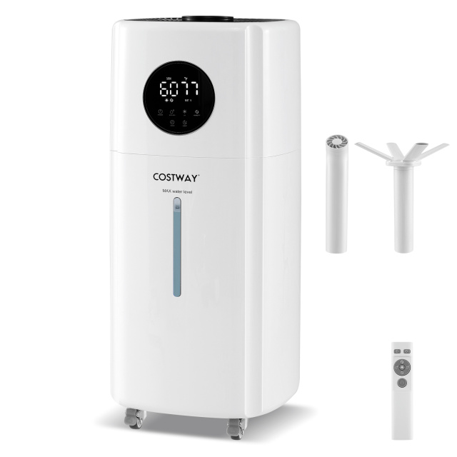 5.5Gal Humidifier with 360° Nozzles and Power-off Memory